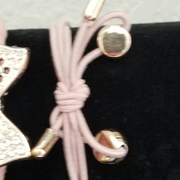 3/30☘️ANTHROPOLOGIE set of 4 Faux Pearl Hair Ties New - Picture 6 of 7